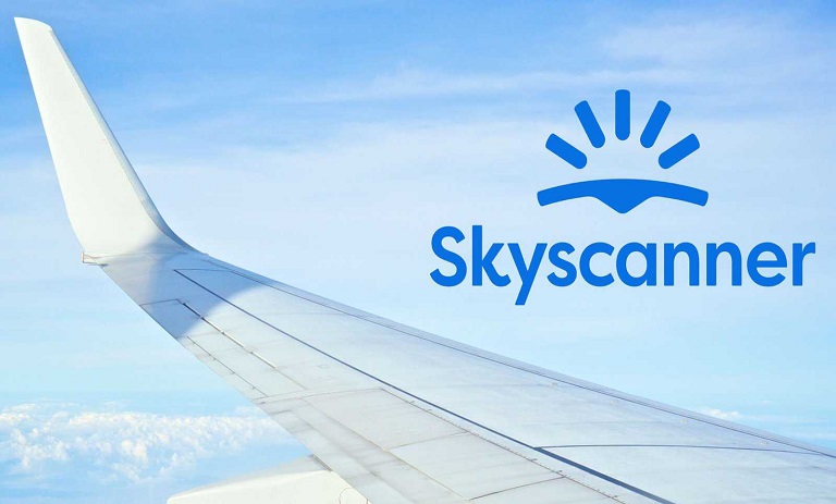 سایت skyscanner برای یافتن ارزان‌ترین بلیط‌های پرواز دنیا