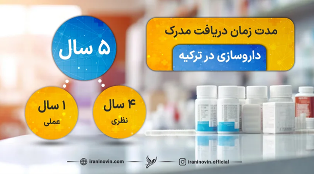 طول دوره رشته داروسازی ترکیه