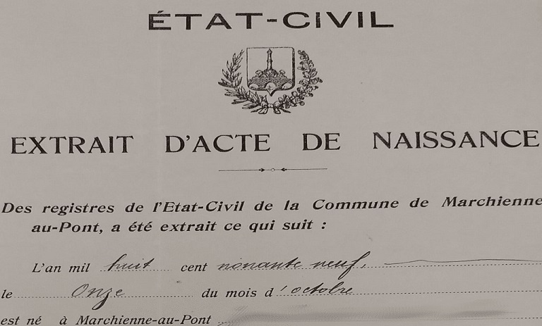 نحوه گرفتن Acte de Naissance از اوفپرا