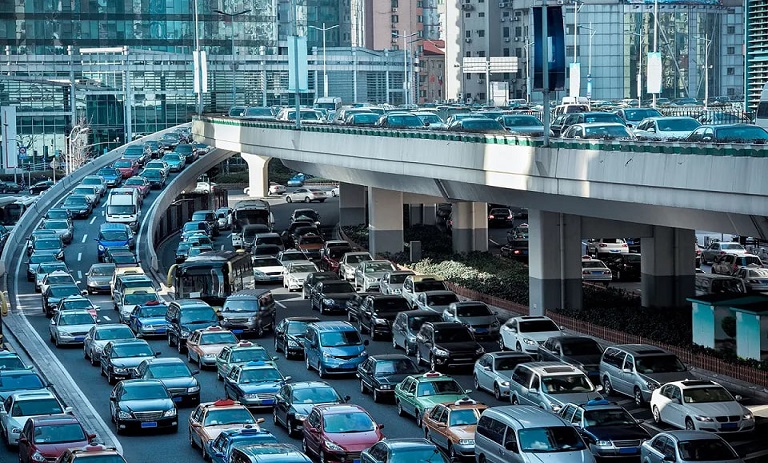 سطح ترافیک در دوشنبه تاجیکستان و مقایسه آن با استانبول